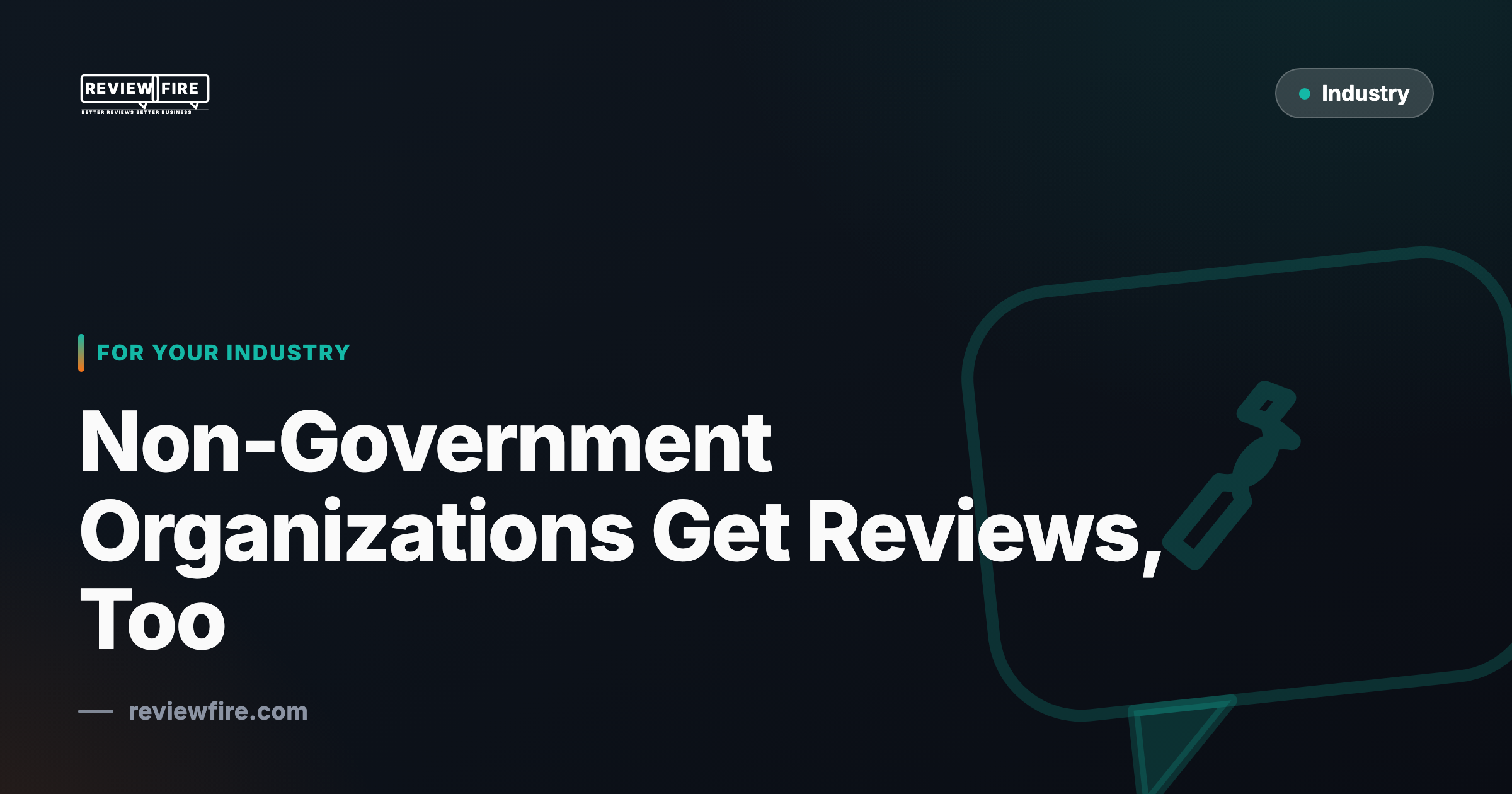 Non-Government Organizations Get Reviews, Too